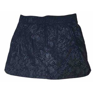 NWOT Orvis Womens Travel Skort Dark Blue Medium Zip Pockets Skirt Pickelball